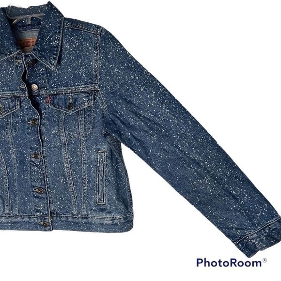 NWT Levi’s Women's Night School Original Trucker Jacket Size M - Picture 8 of 12